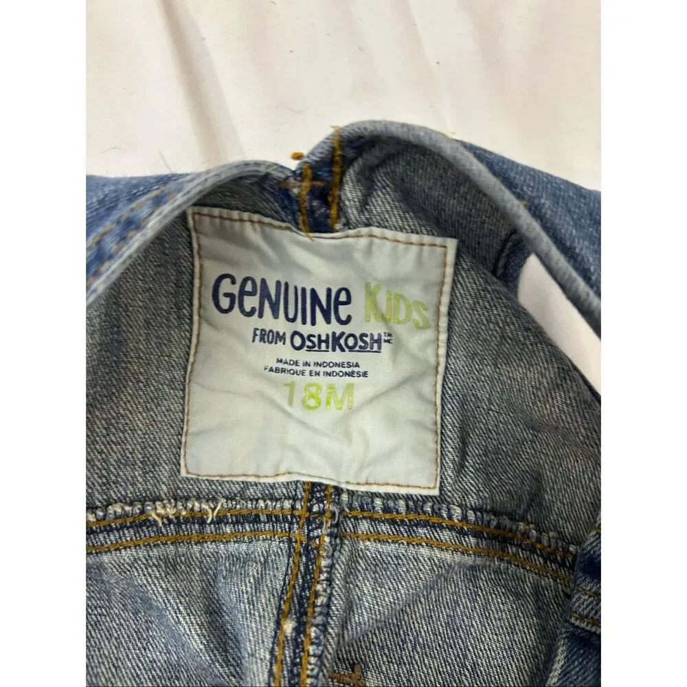 Oshkosh‎ Denim Jean Overalls 18m